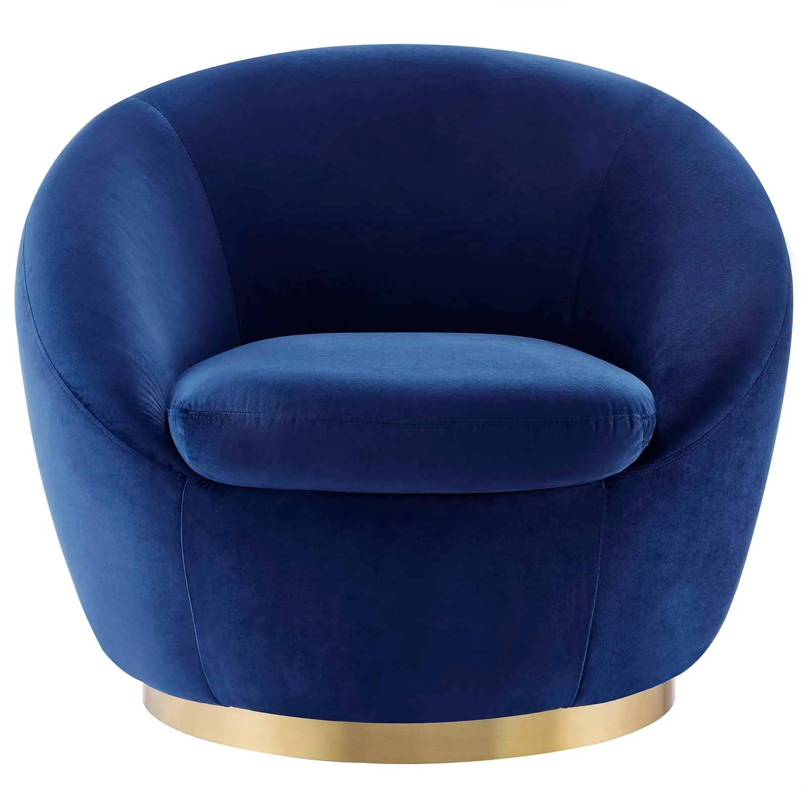 Buttercup Performance Velvet Performance Velvet Swivel Chair by Modway