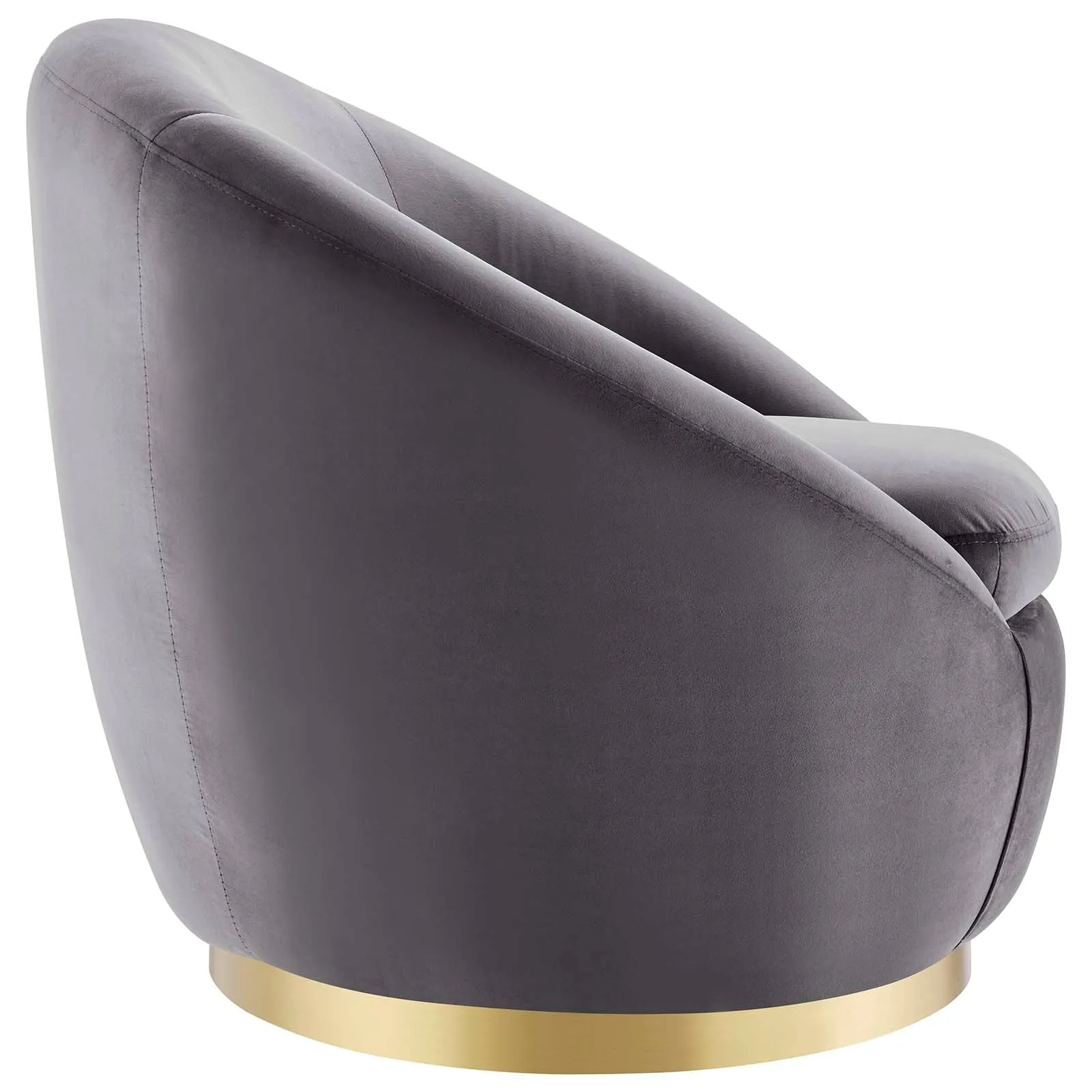 Buttercup Performance Velvet Performance Velvet Swivel Chair by Modway