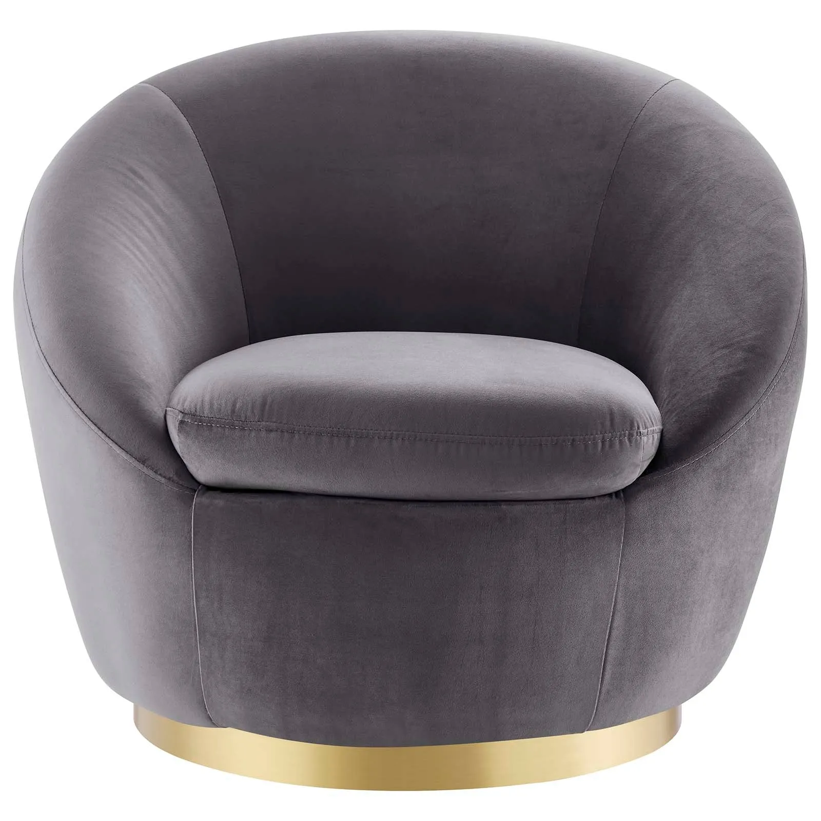 Buttercup Performance Velvet Performance Velvet Swivel Chair by Modway