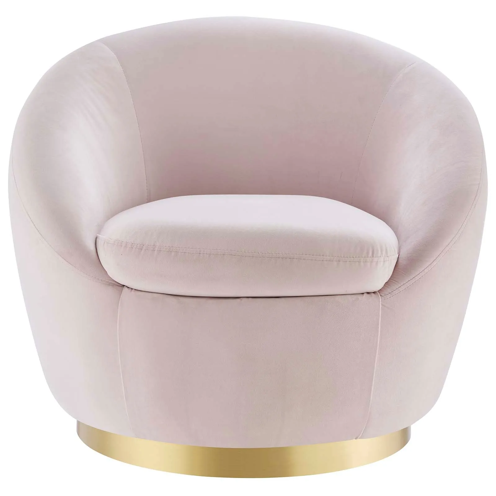 Buttercup Performance Velvet Performance Velvet Swivel Chair by Modway