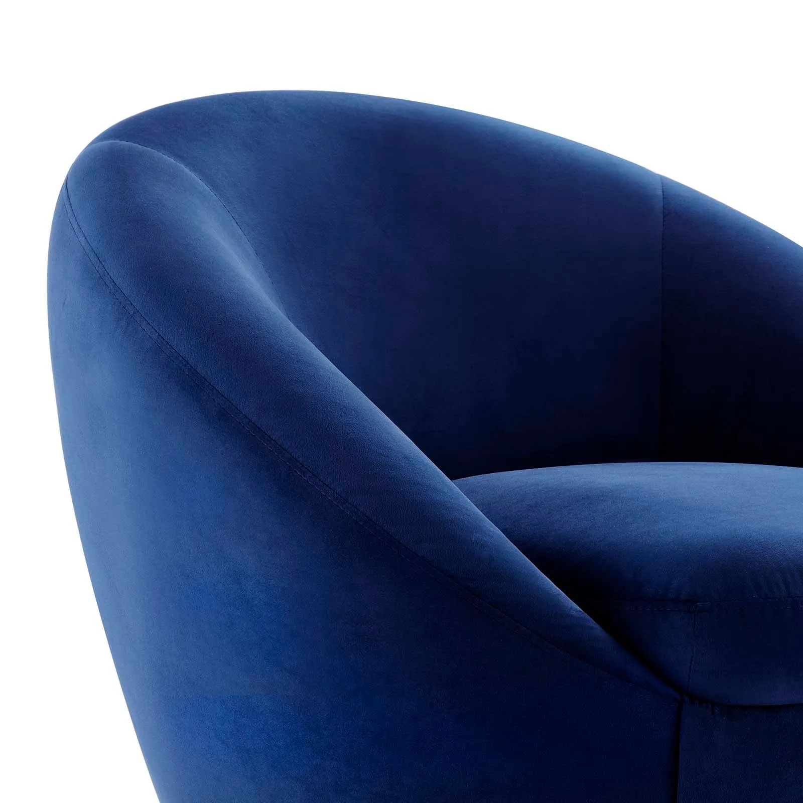 Buttercup Performance Velvet Performance Velvet Swivel Chair by Modway