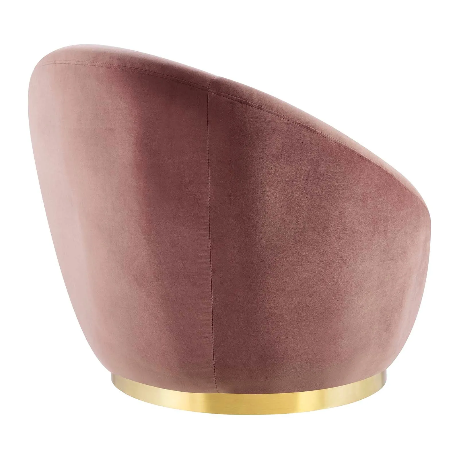 Buttercup Performance Velvet Performance Velvet Swivel Chair by Modway