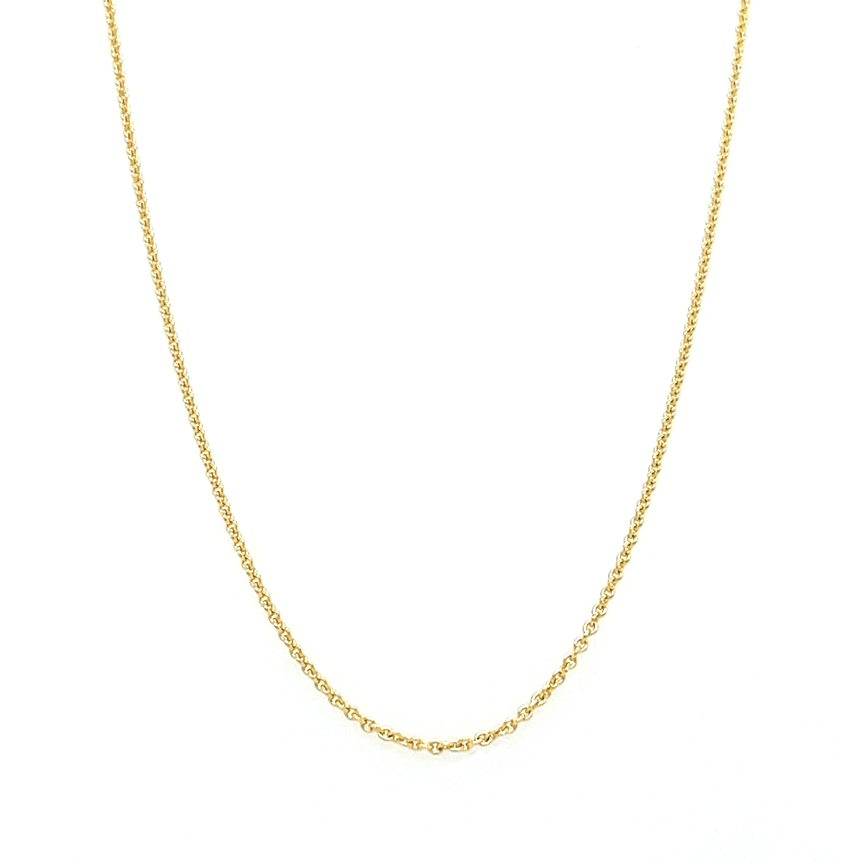 Cable Chain 1.05mm in 10K Yellow Gold