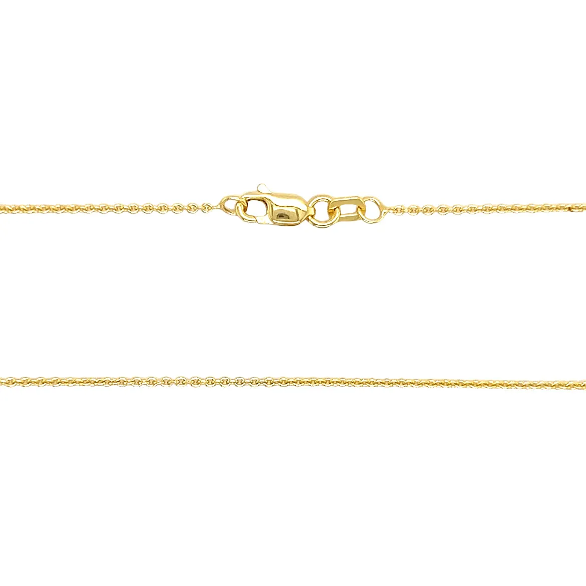 Cable Chain 1.05mm in 10K Yellow Gold