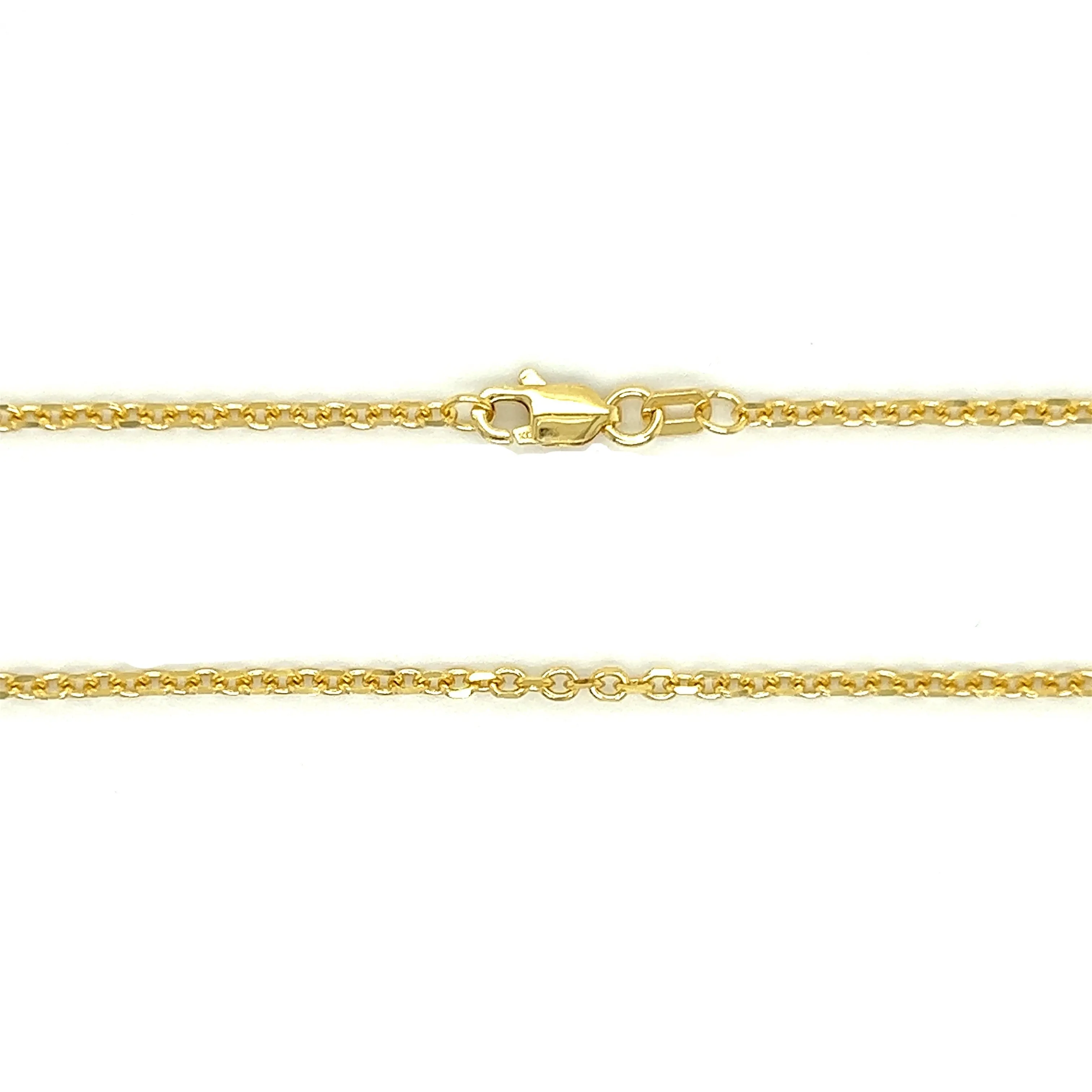 Cable Chain 1.8mm in 14K Yellow Gold