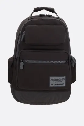 canvas and nylon backpack