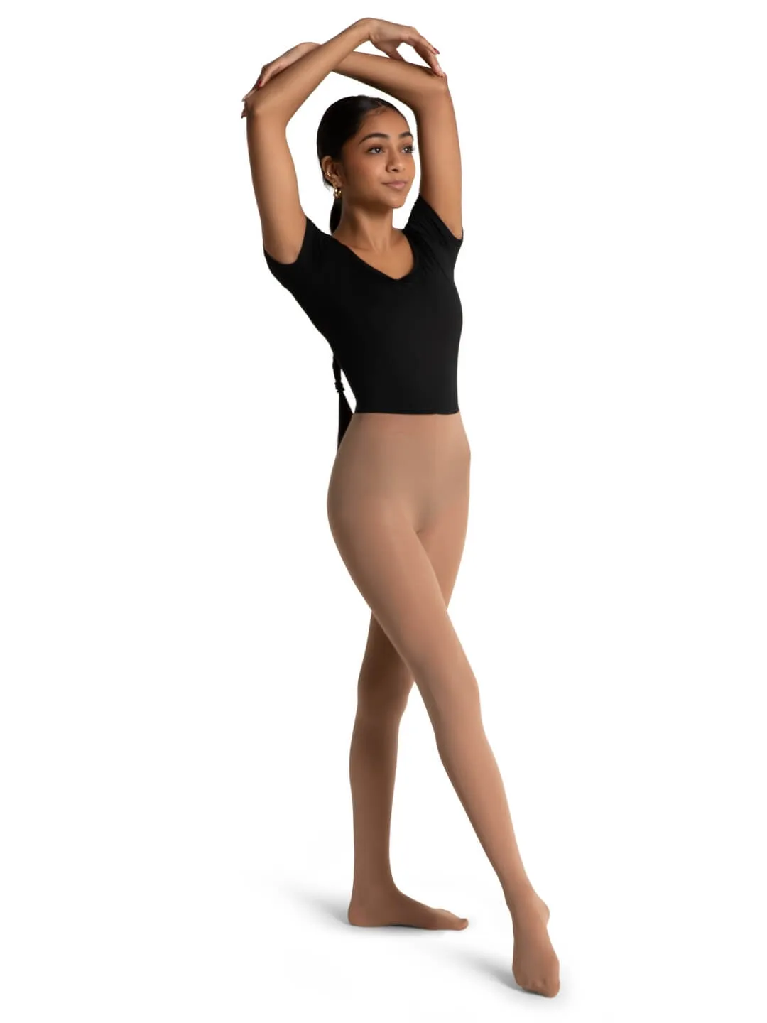 CAPEZIO 1915 ULTRA SOFT FOOTED TIGHT