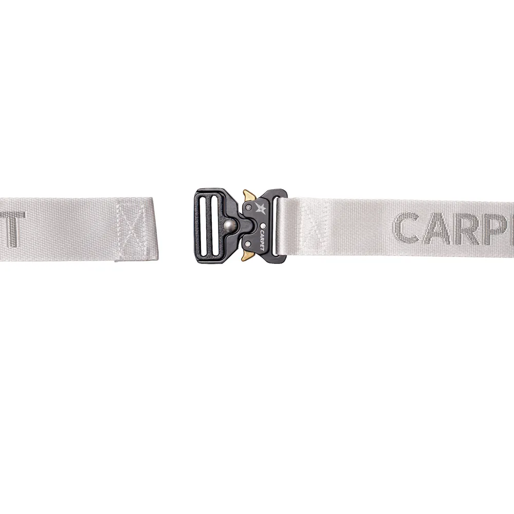 Carpet Woven Belt Silver