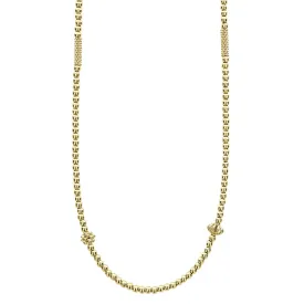 Caviar Gold 18K Gold Beaded Necklace