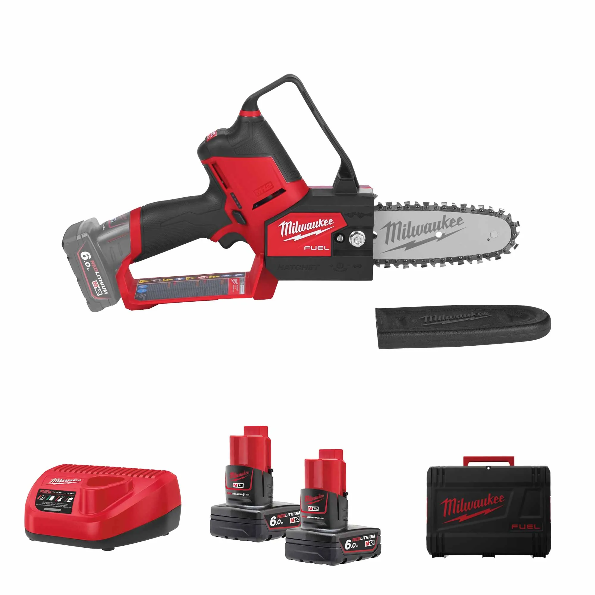 Chainsaw Milwaukee M12 FHS-602X 6Ah