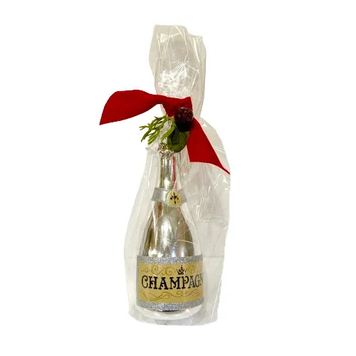 Champagne Ornament Hostess Gift