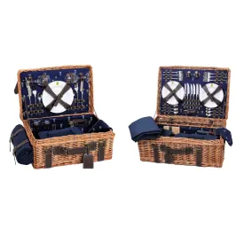 Champs-Elysees Navy Picnic Hamper