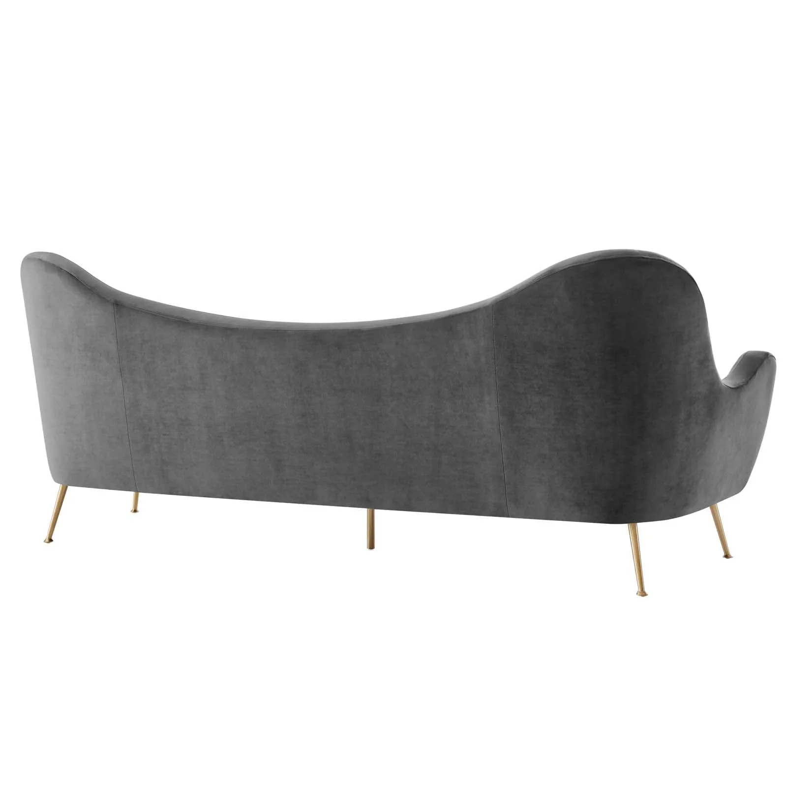 Cheshire Channel Tufted Performance Velvet Sofa by Modway