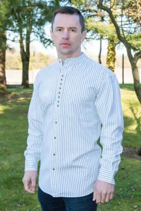 CIVILIAN  GRANDFATHER SHIRT FINE STRIPE 1340