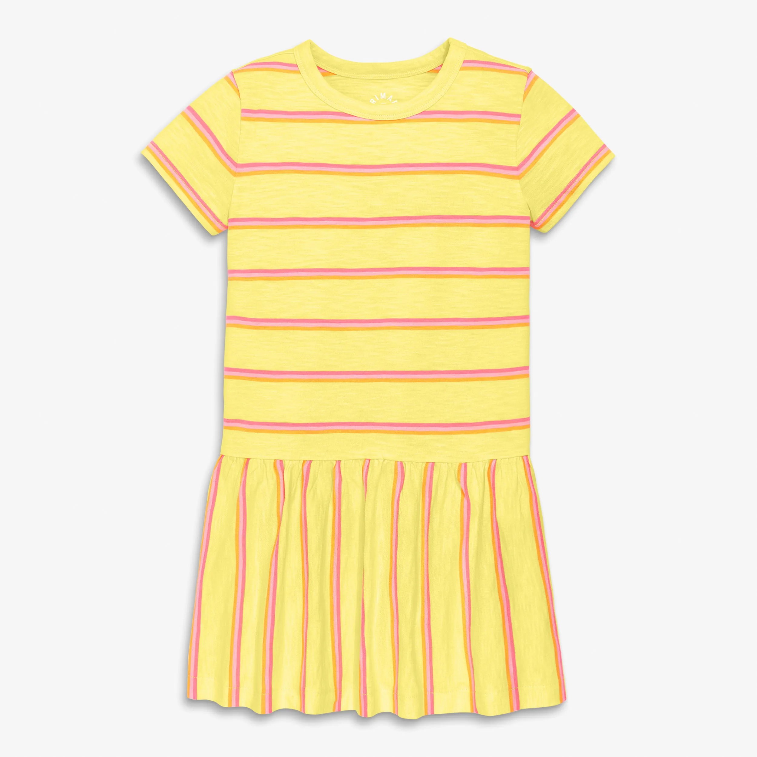 Clearance short sleeve explorer dress in stripe