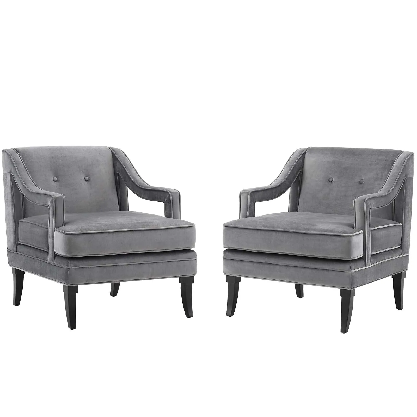 Concur Living Room Set Performance Velvet Set of 2 by Modway