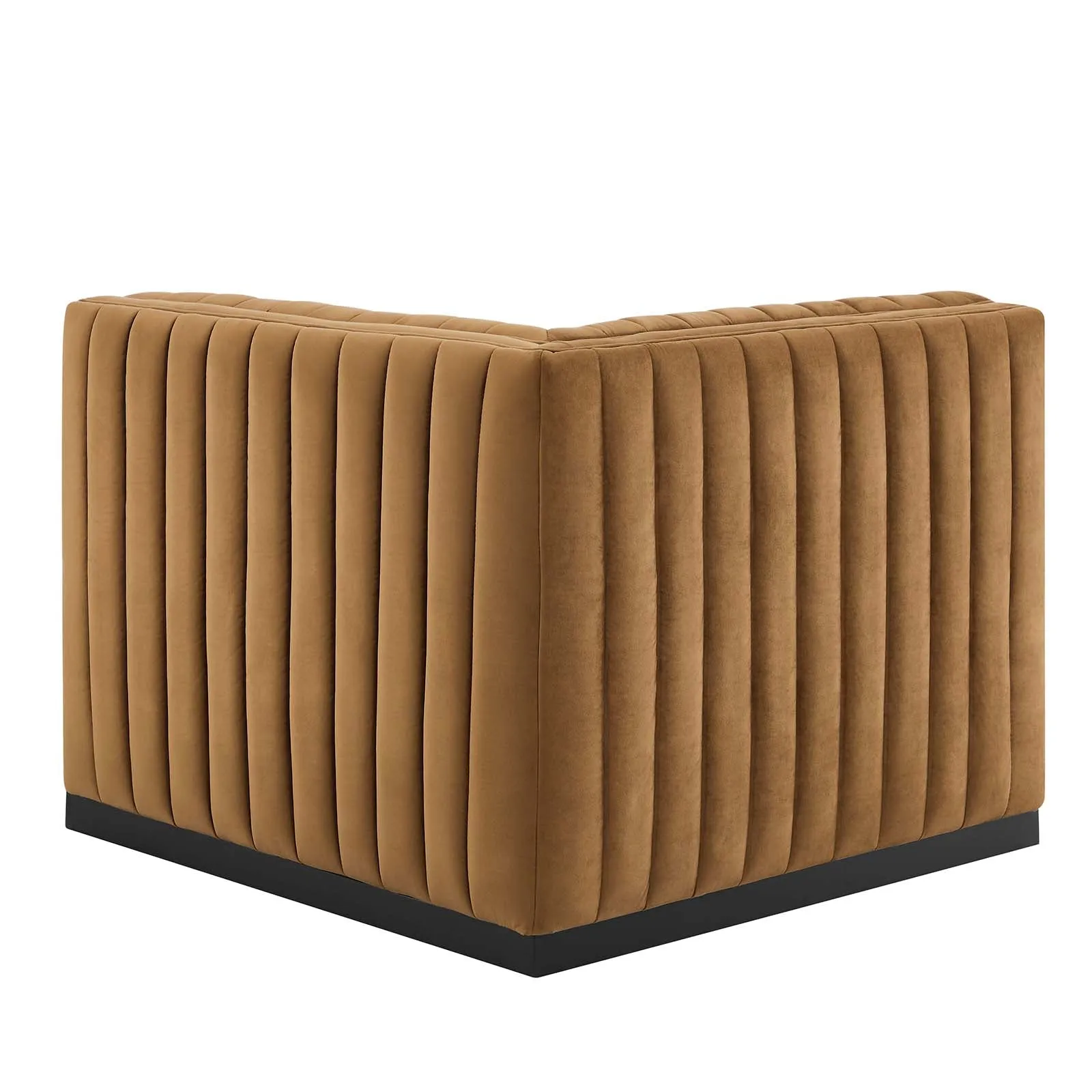 Conjure Channel Tufted Performance Velvet Right Corner Chair by Modway