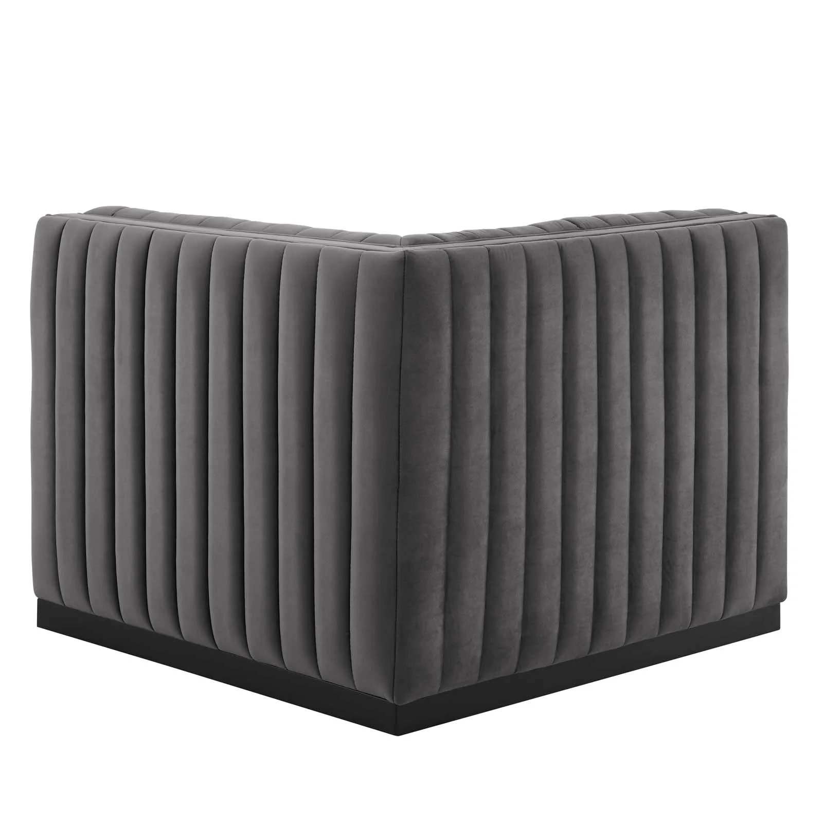 Conjure Channel Tufted Performance Velvet Right Corner Chair by Modway