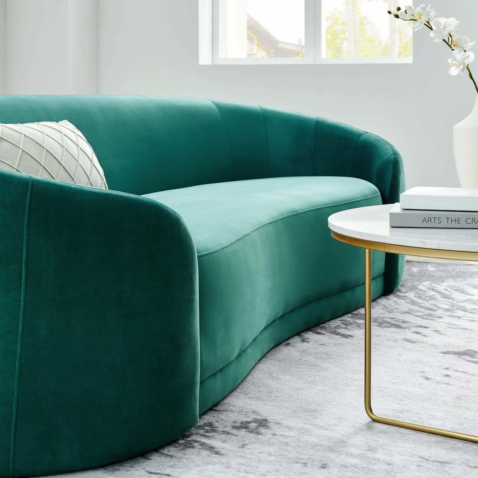 Contessa Performance Velvet Sofa by Modway