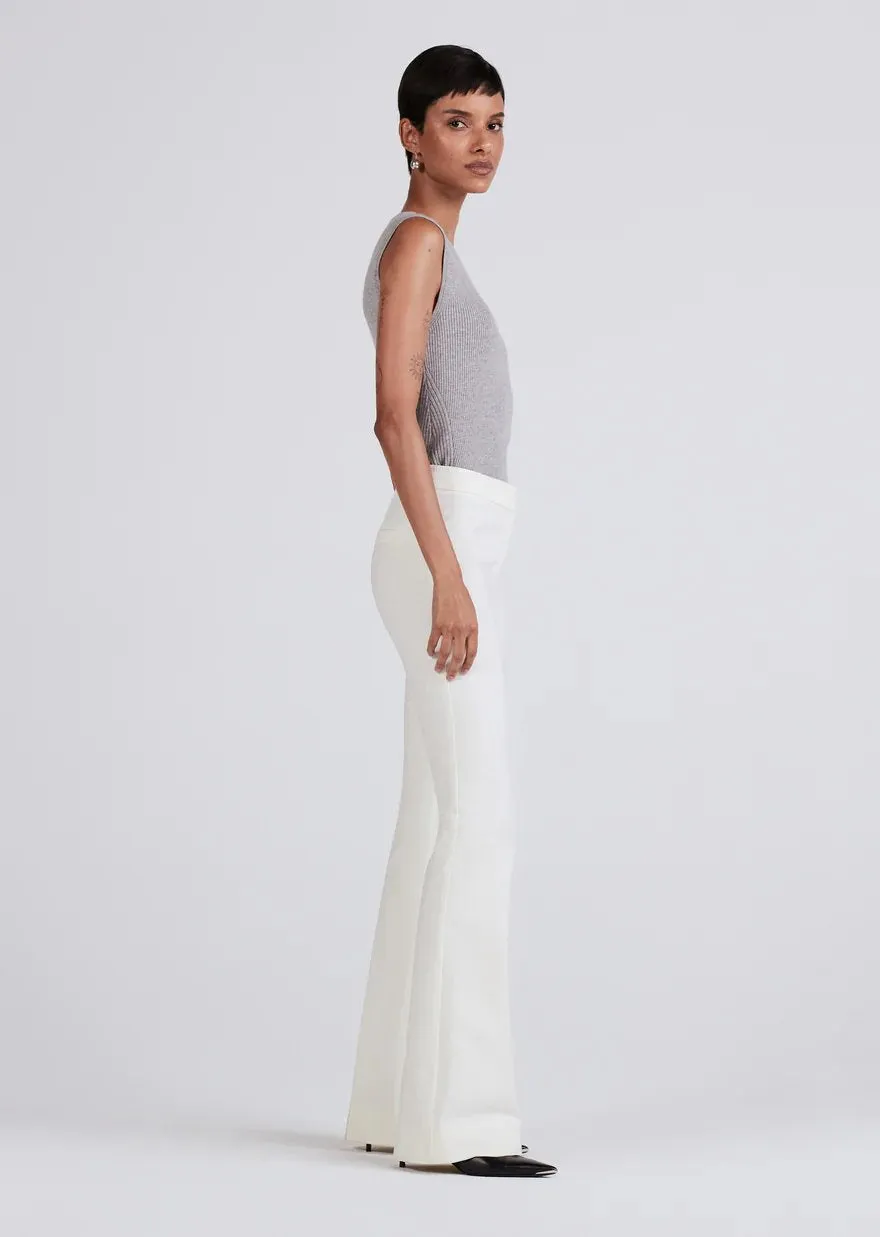 Crosby Flare Trouser Soft White