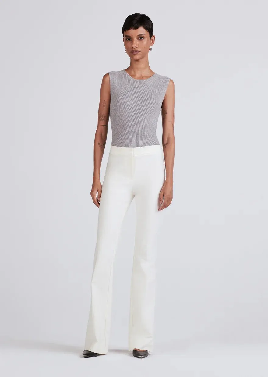 Crosby Flare Trouser Soft White