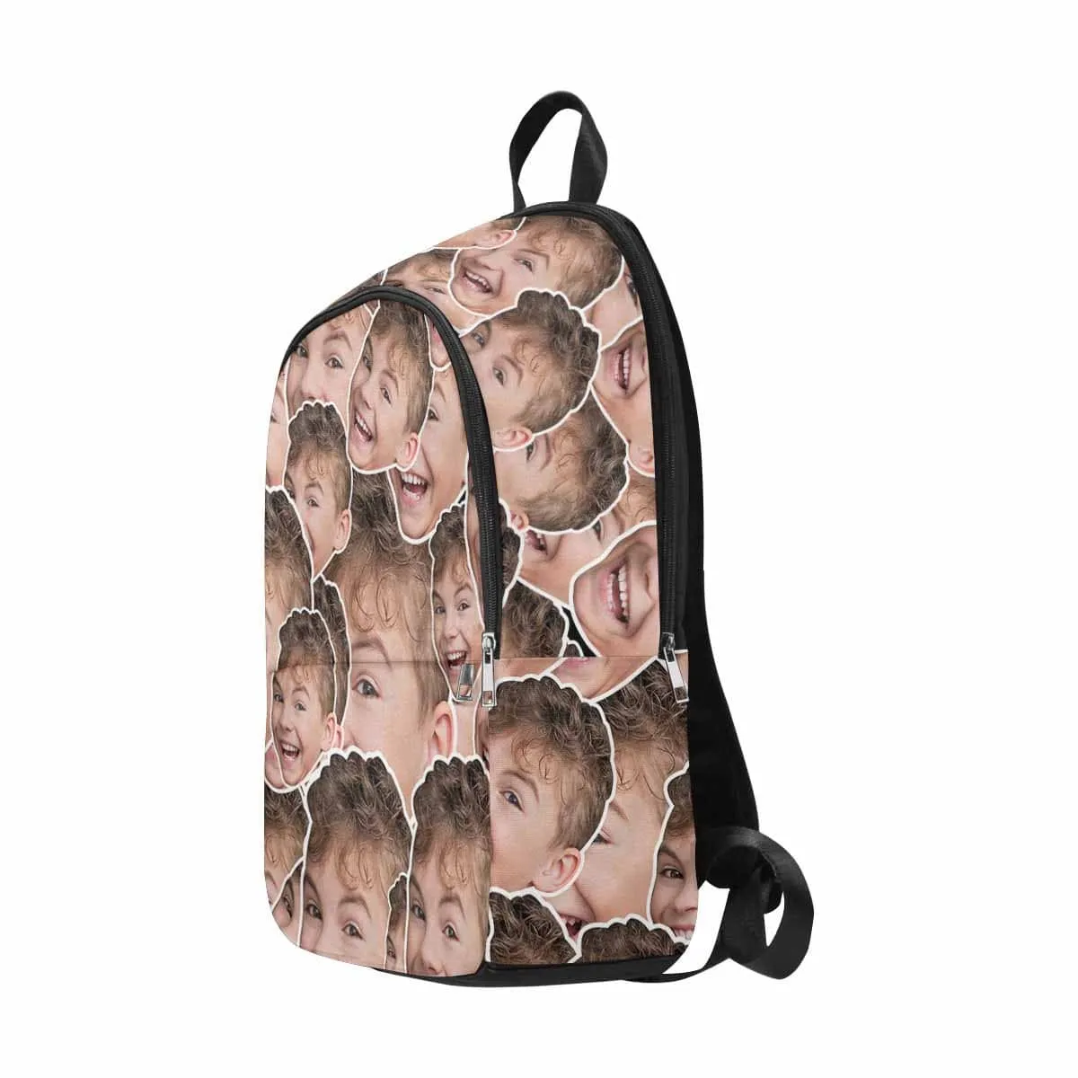 Custom Boy Face Pattern Backpack