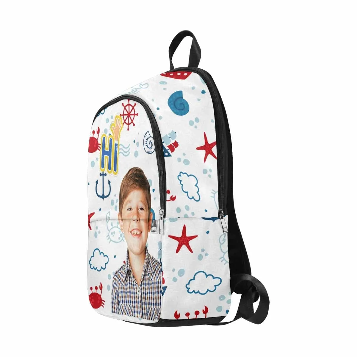 Custom Boy Face Sailor Backpack