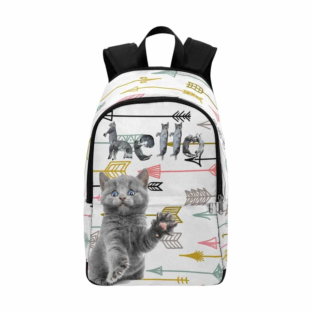 Custom Cat Tribal Arrow Backpack