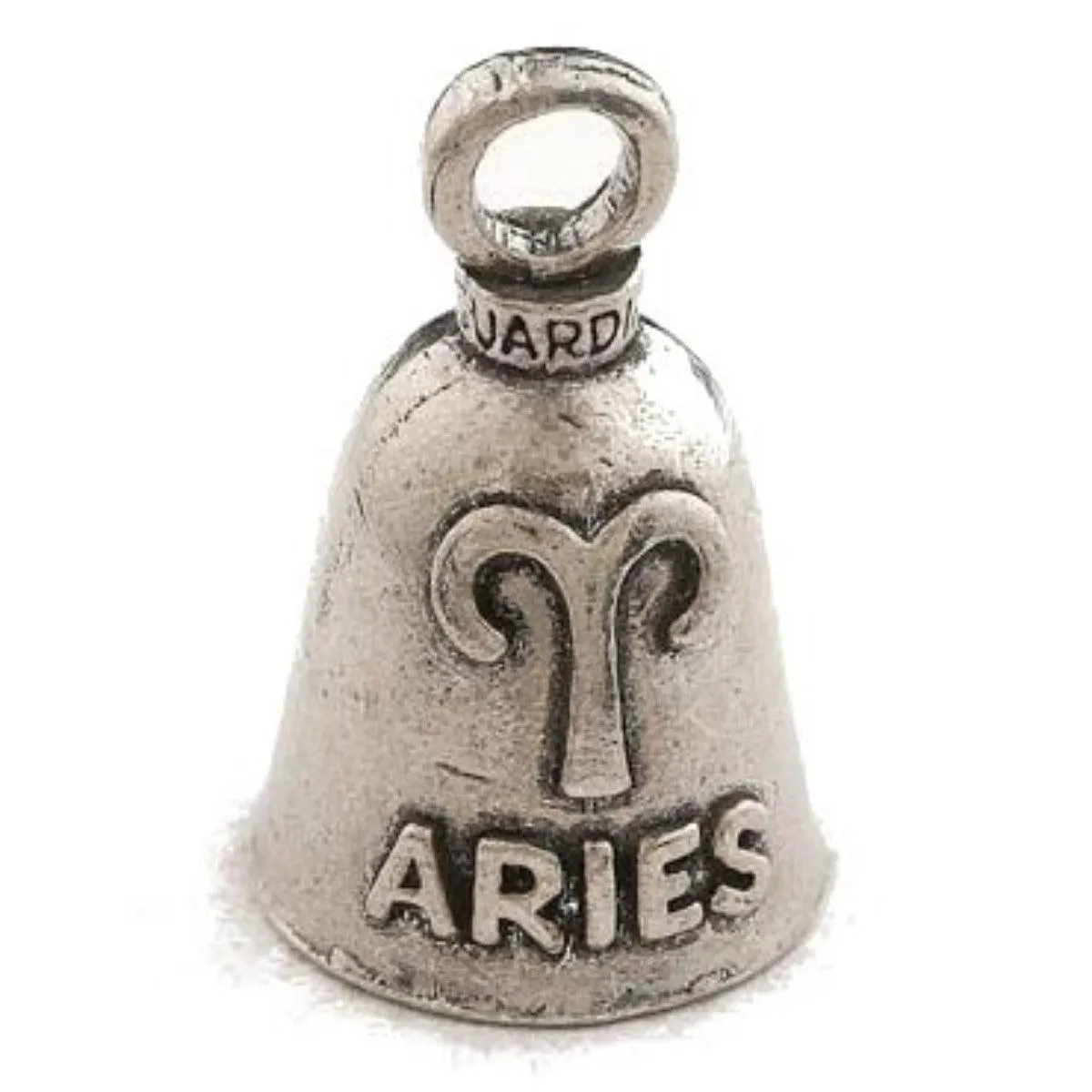 Daniel Smart Guardian Bell® Aries, Pewter, 1.5 x 1 in