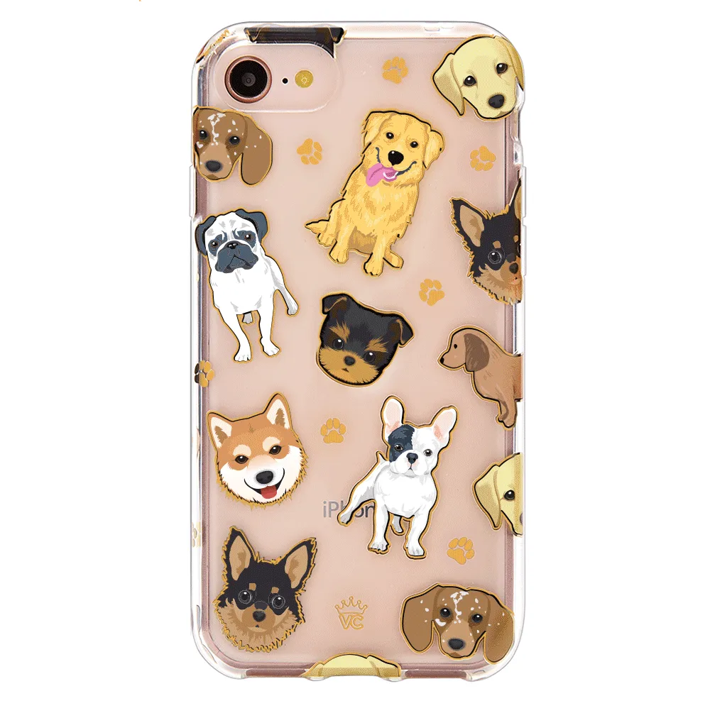 Dog Clear iPhone Case