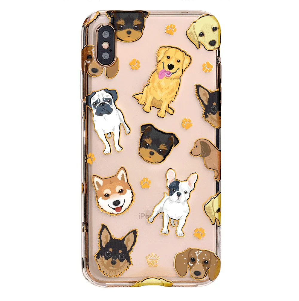 Dog Clear iPhone Case