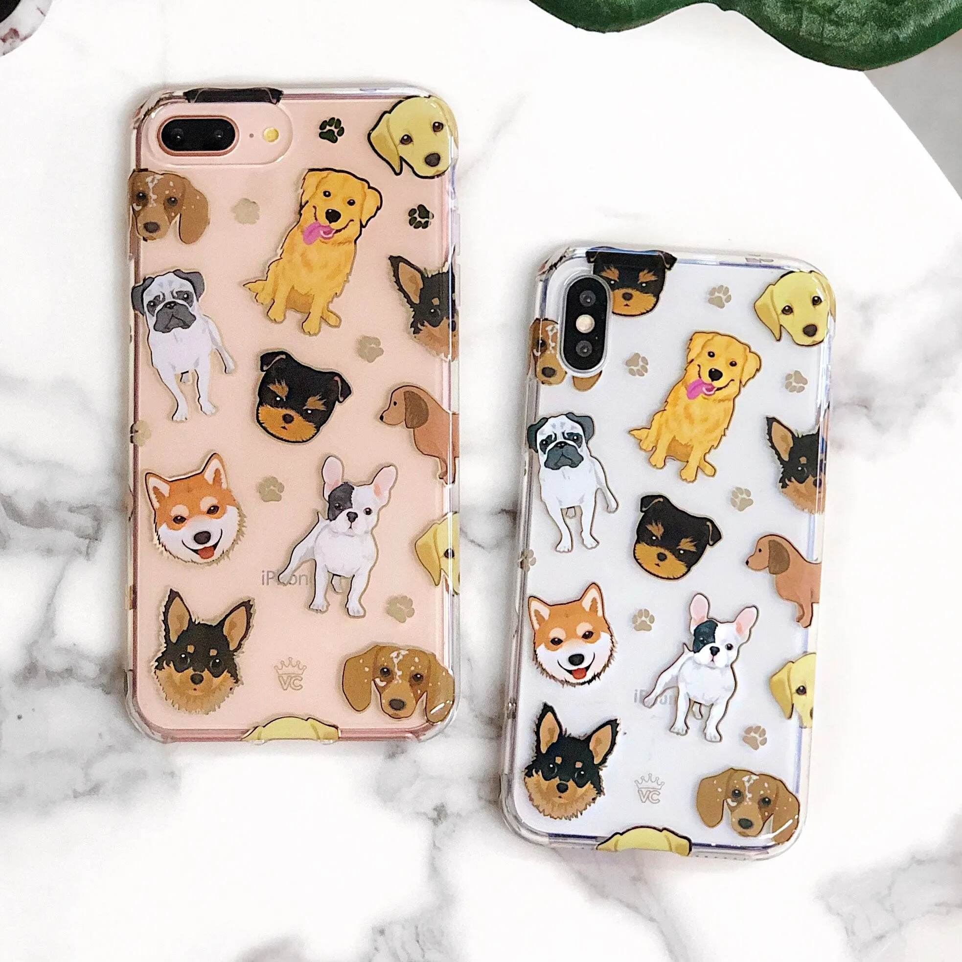 Dog Clear iPhone Case