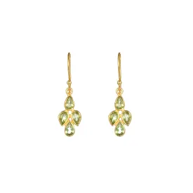 Earrings - Little Raindrop in Peridot