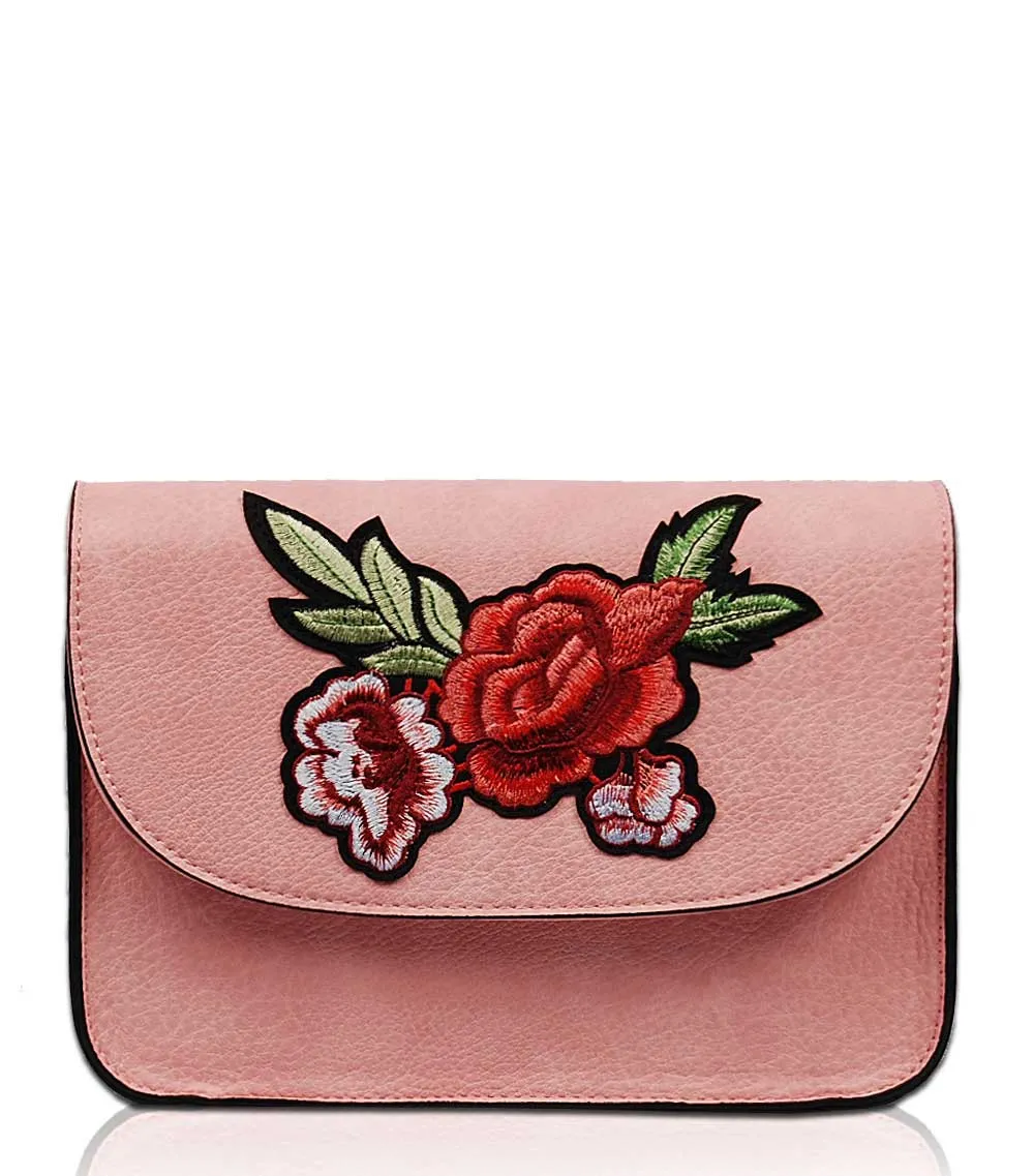 Flower Embroidery Cross Body EB1440