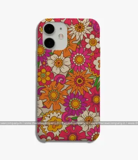 Flower Power 60s Floral Case