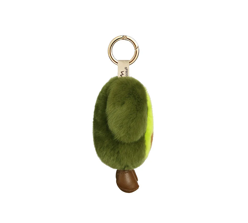 Fluffy Avocado Keyring