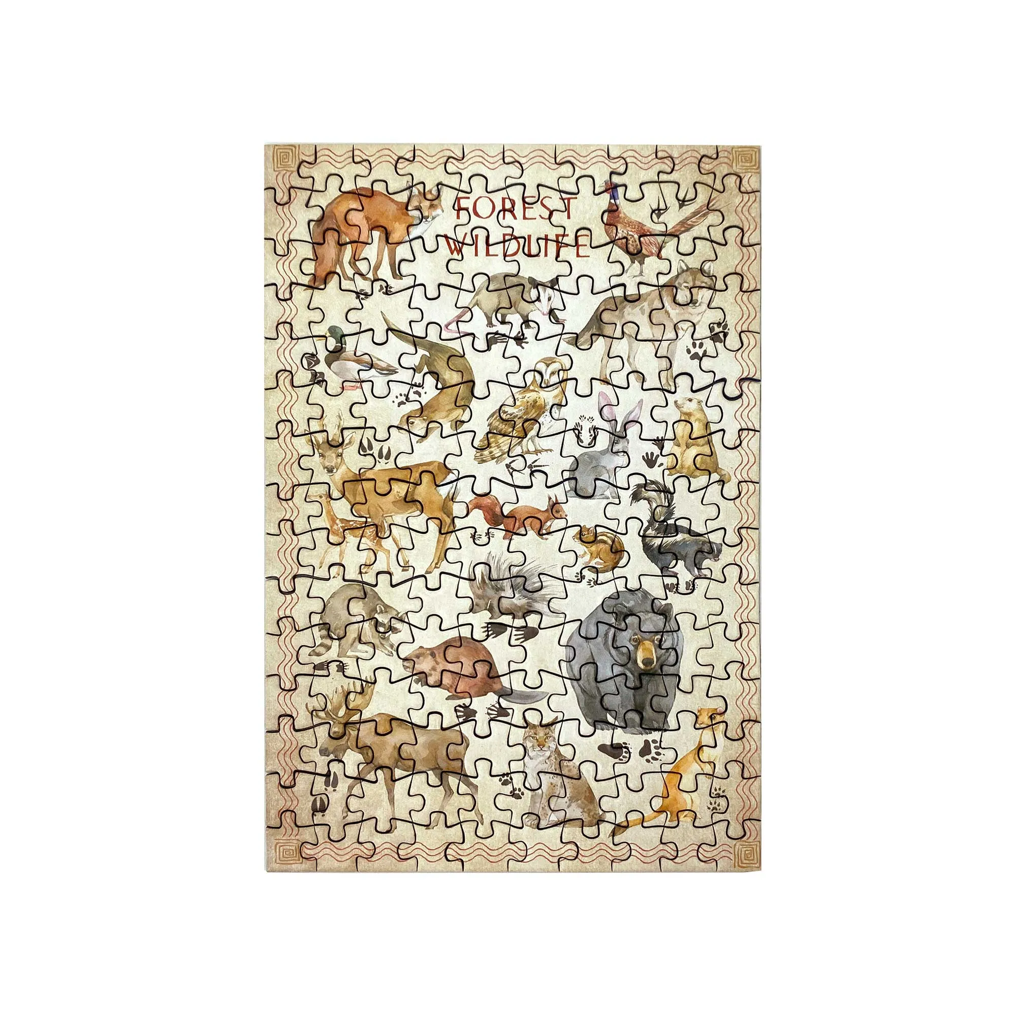 Forest Wildlife Mini Puzzle