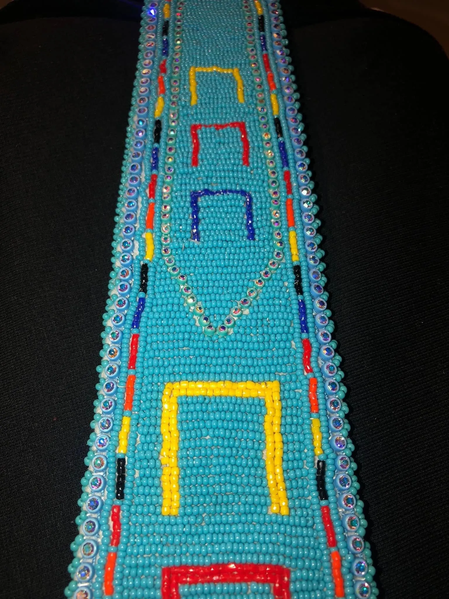 Germaine Thompson - Fully Beaded Tie