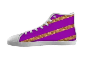 Golden Stripe on Purple