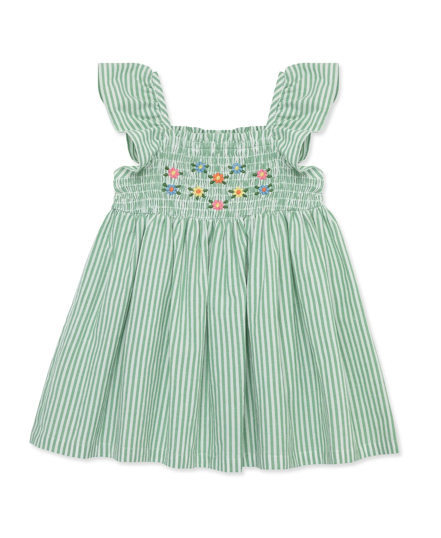 Green Woven Sundress- Toddler (2T-4T)