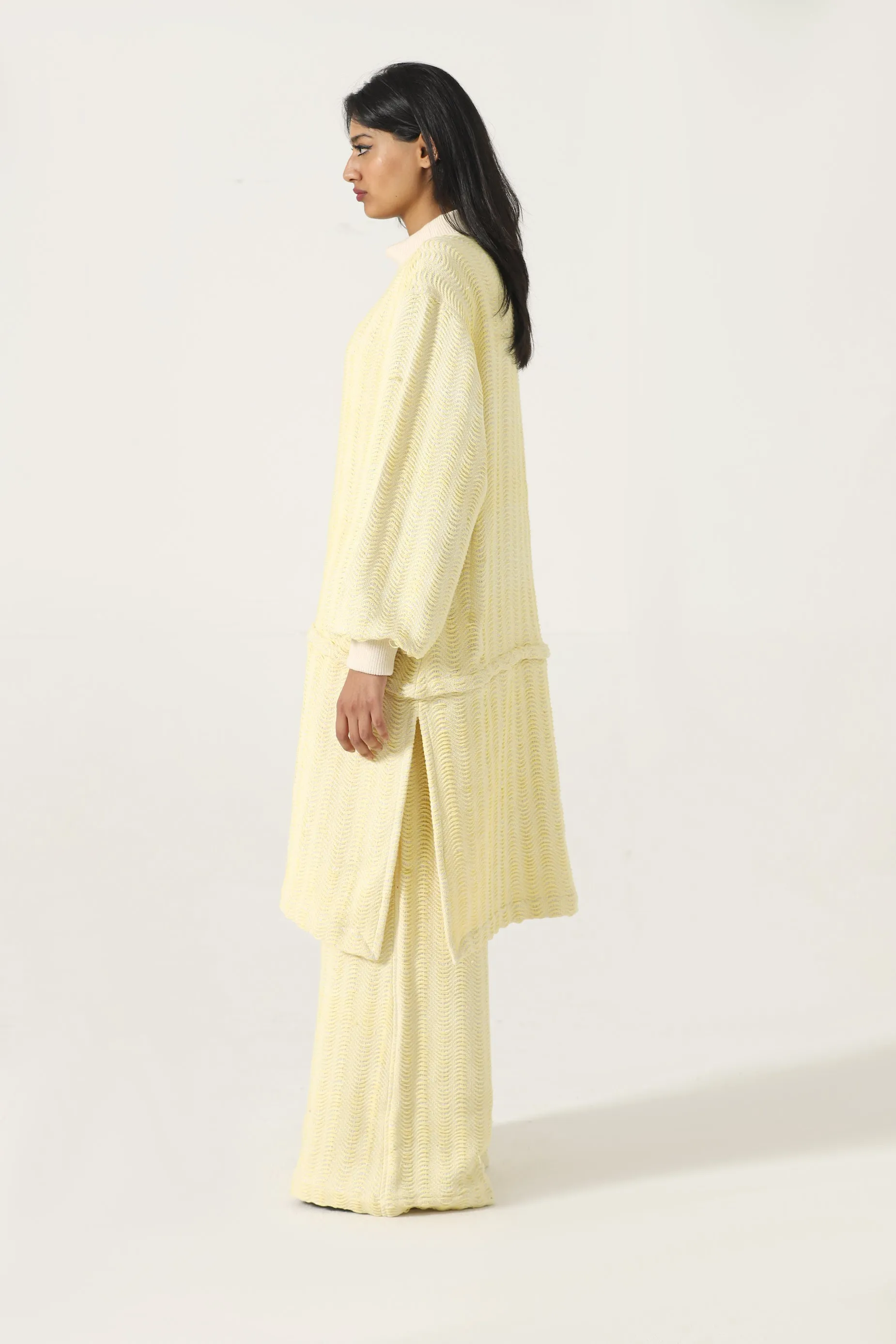 HANDWOVEN DETACHABLE LONG SHIRT