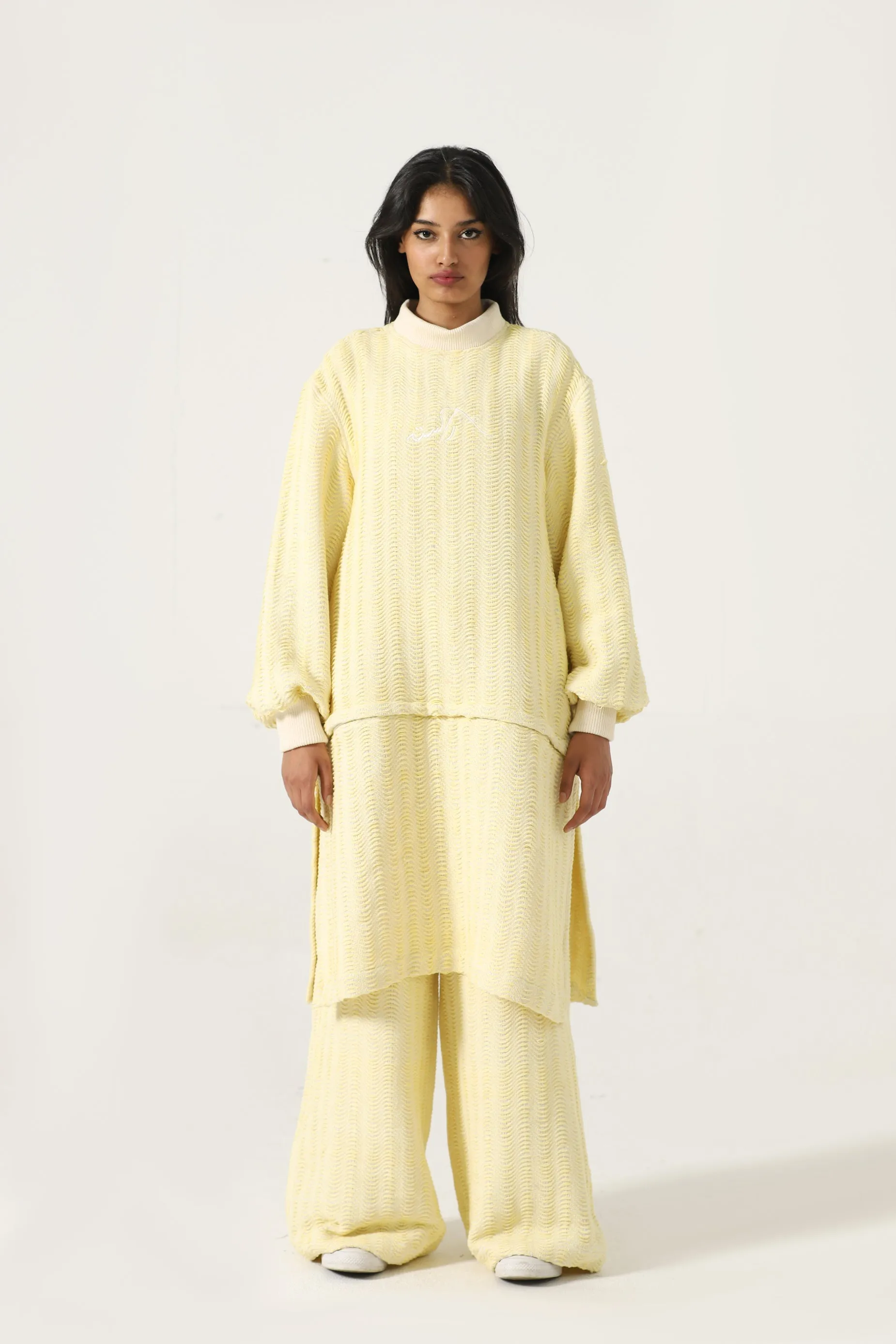 HANDWOVEN DETACHABLE LONG SHIRT