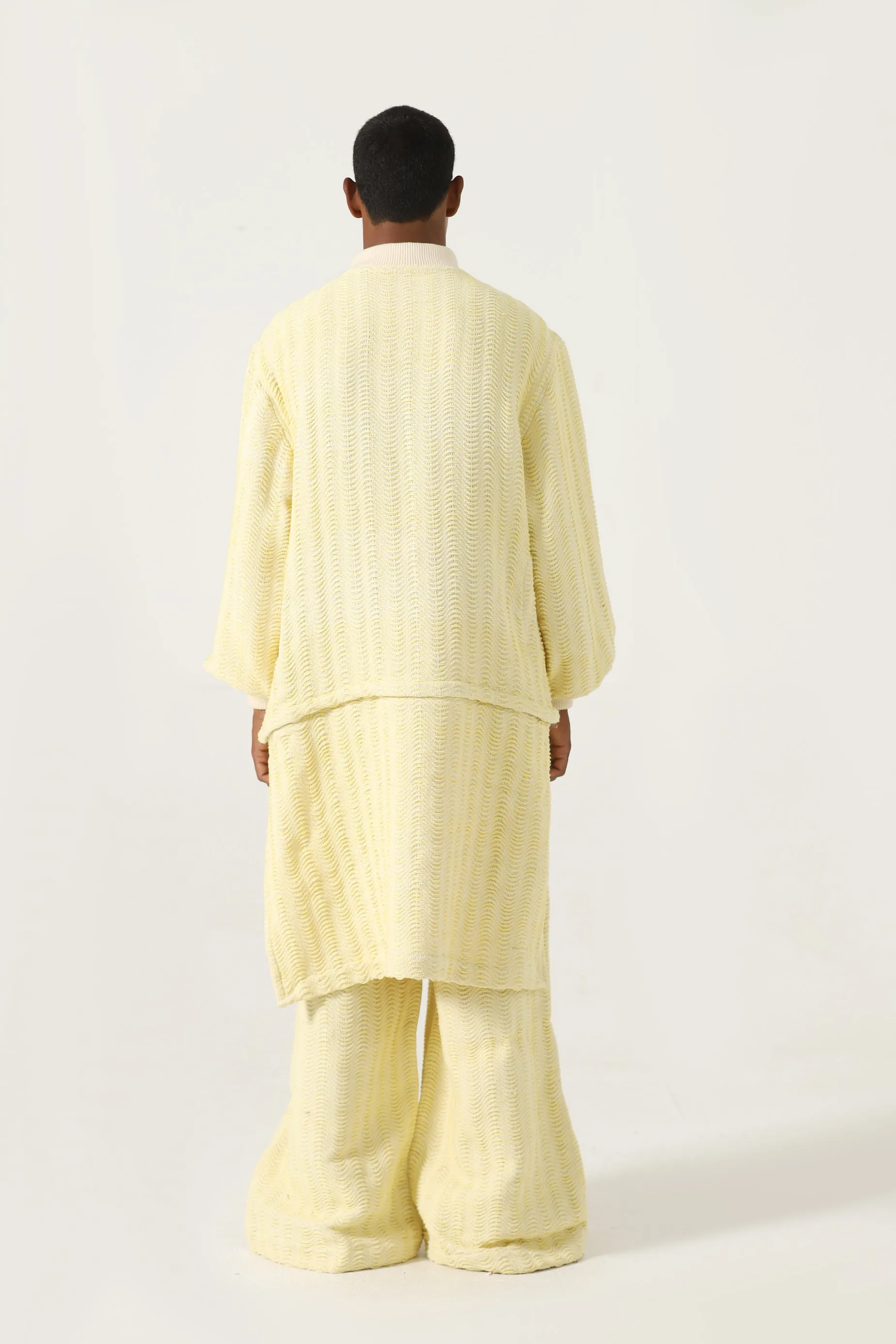 HANDWOVEN DETACHABLE LONG SHIRT