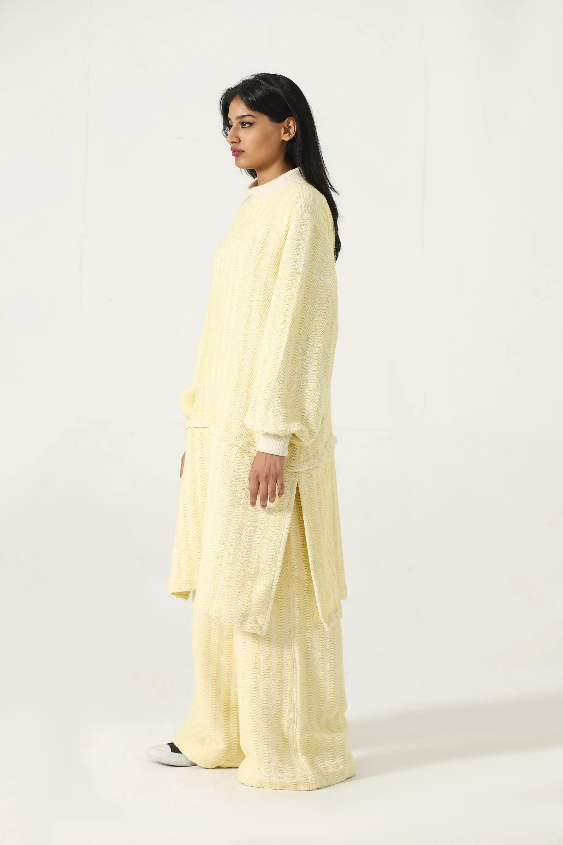 HANDWOVEN DETACHABLE LONG SHIRT