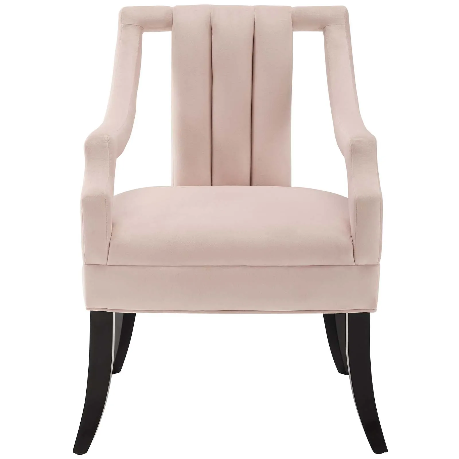 Harken Performance Velvet Accent Chair