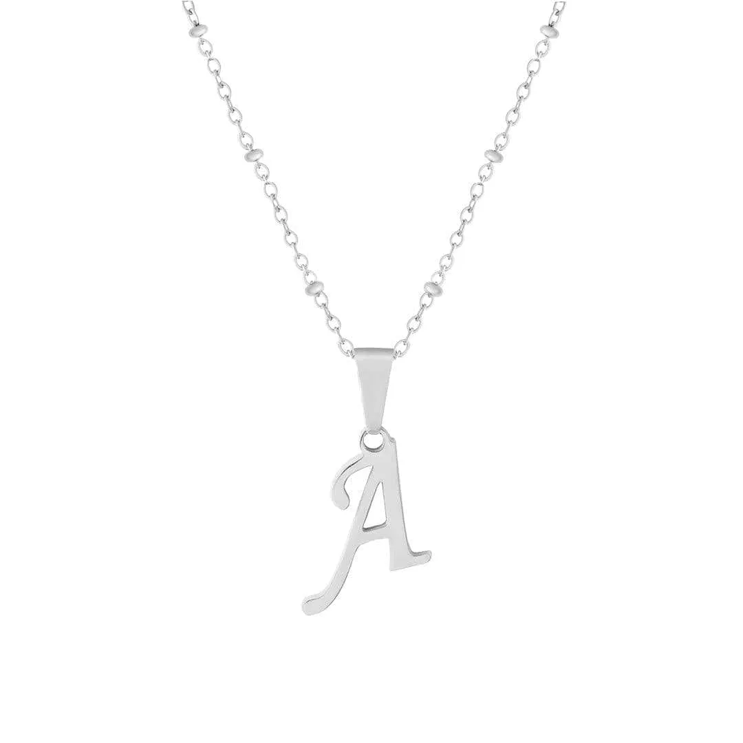 Hawaii Beaded Initial Necklace