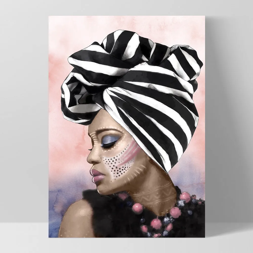 Imani Portrait II - Art Print by Vanessa