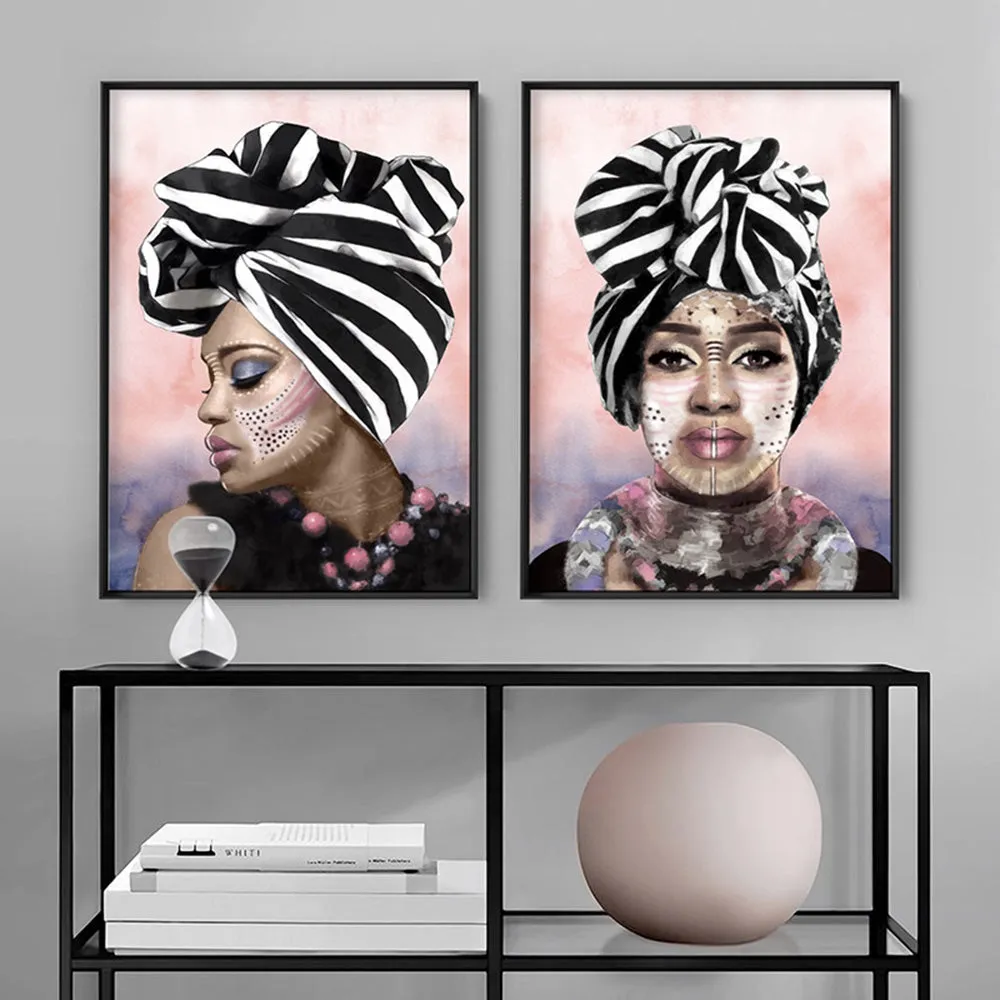 Imani Portrait II - Art Print by Vanessa