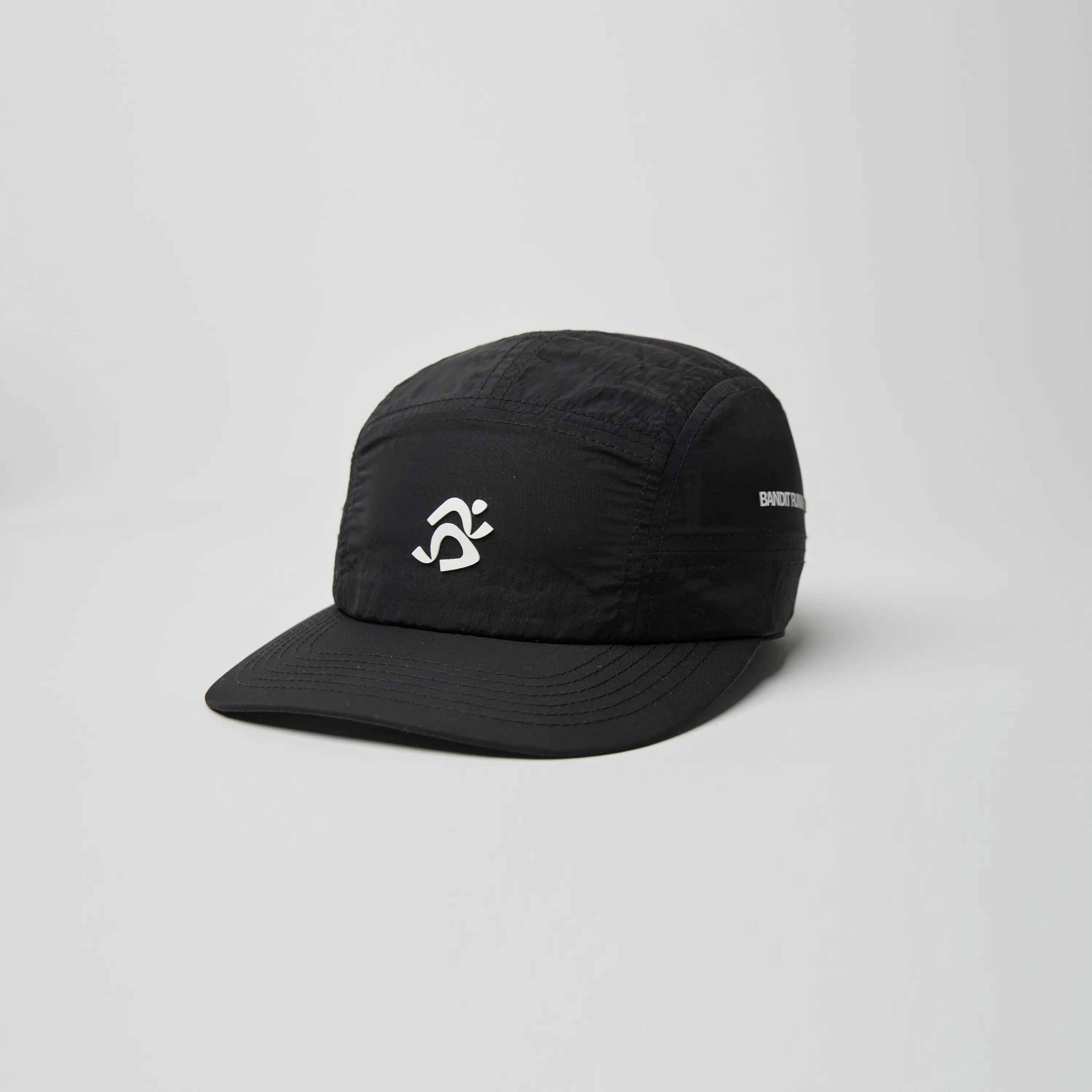 Japanese Nylon "Current Runners" Run Hat - Black