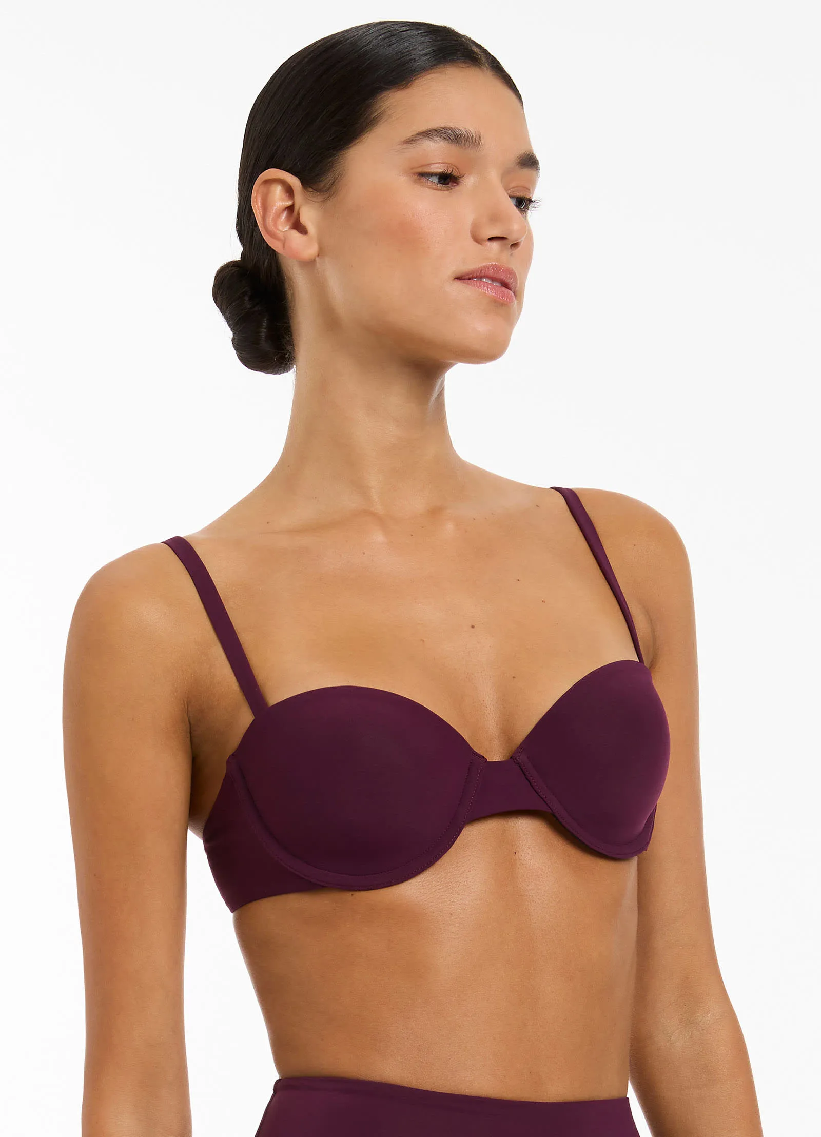 Jetset Moulded Balconette Bikini Top - Port